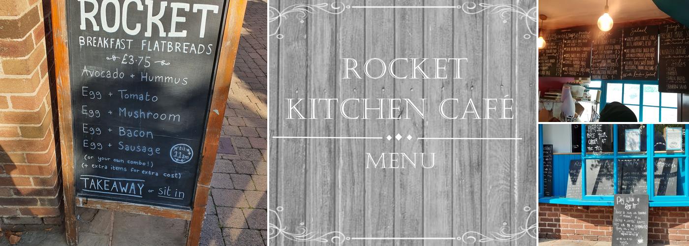 The Rocket Cafe Menu