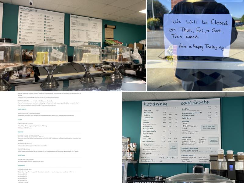 Ketchie Creek Bakery Menu