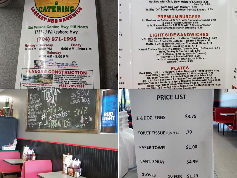 Ol' Bob's BBQ & Catering Menu