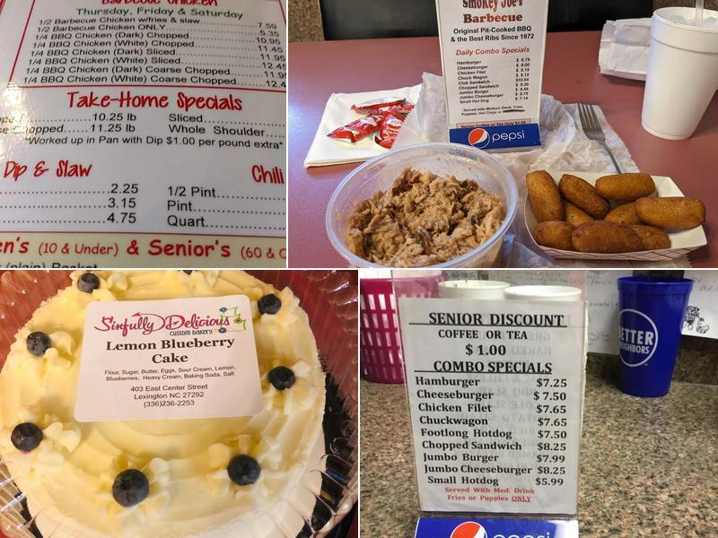 Smokey Joe's Barbecue Menu