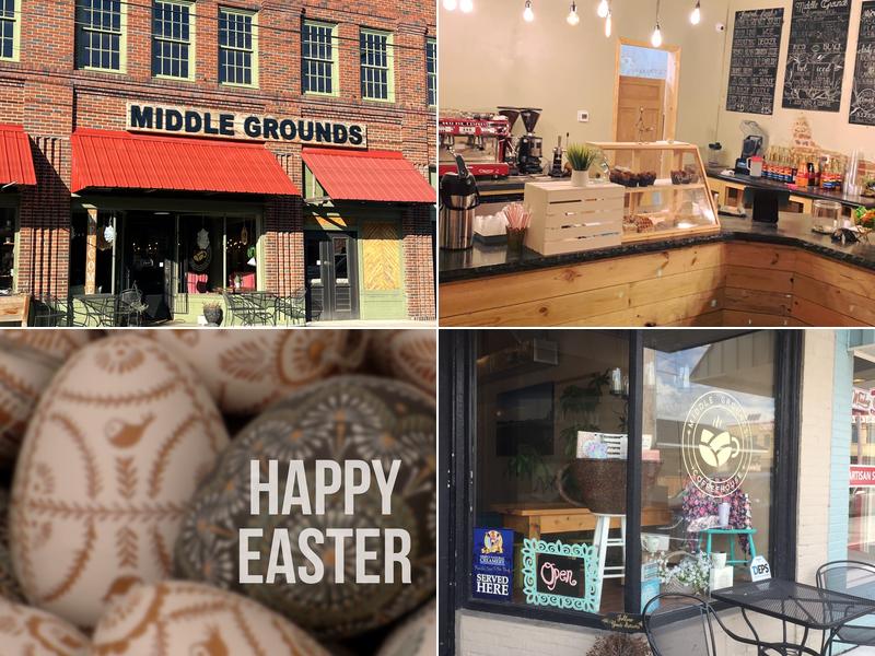 Middle Grounds Coffeehouse Inc. 302 N Herritage St, Kinston