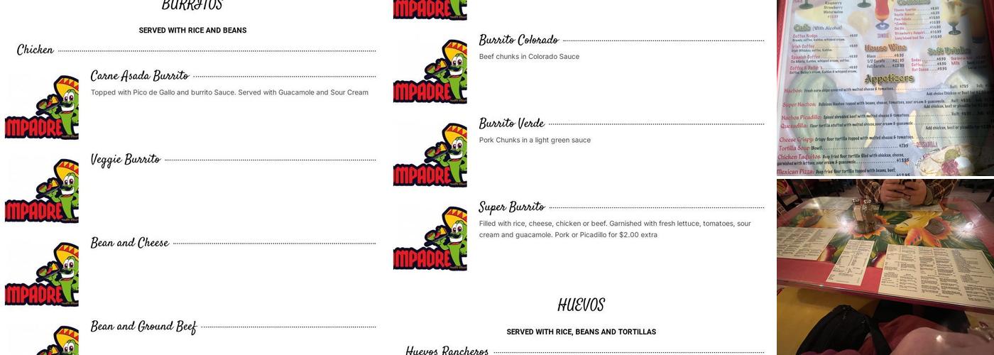 El Compadre Restaurant Menu