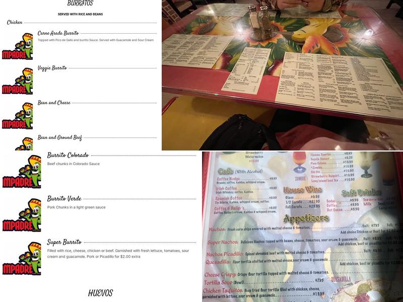 El Compadre Restaurant Menu