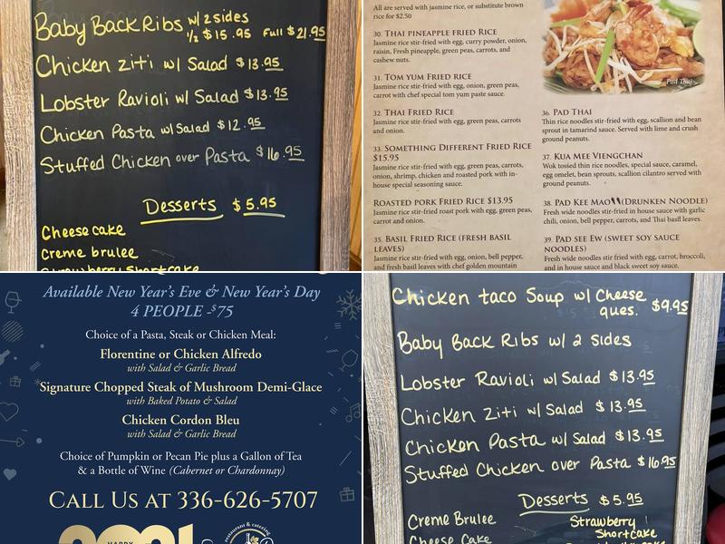 Something Different Restaurant & Catering Menu