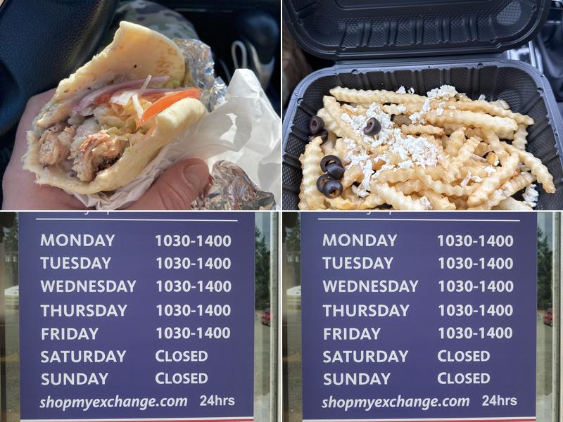 Greek Cafe Joint Base Lewis-McChord