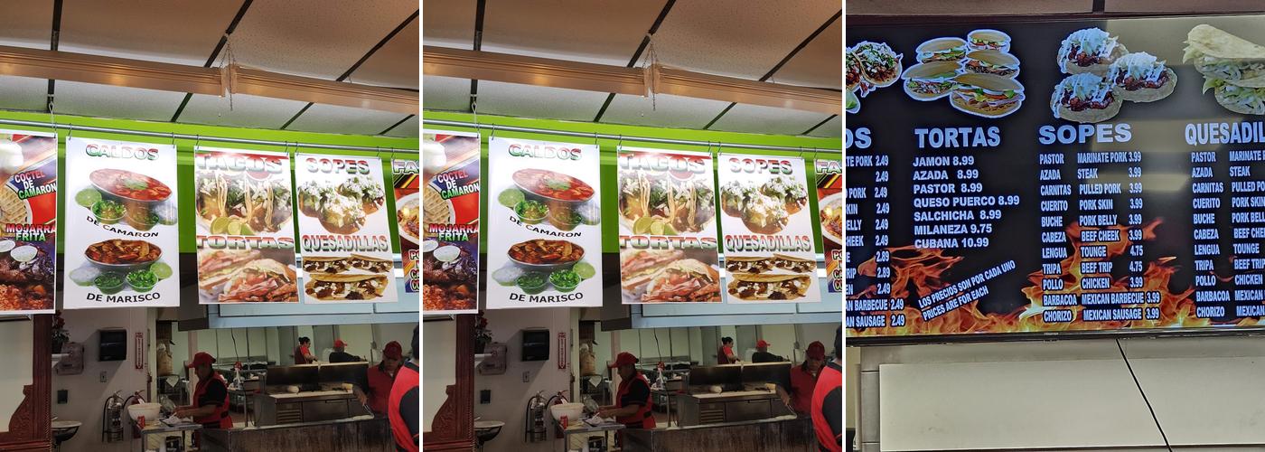Los molcajetes taco place Menu