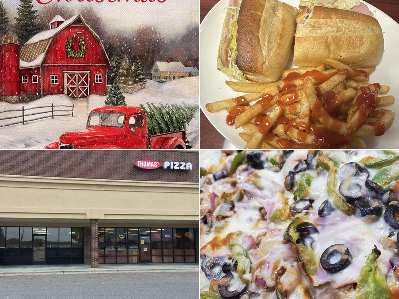 Thomas' Pizza & Subs 6677 NC-41 North, Lumberton