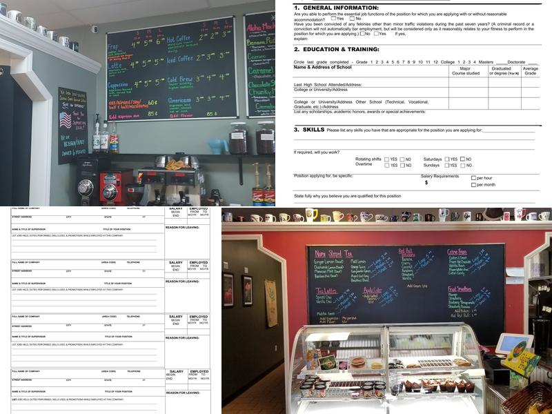 Jumpin' Java Coffee Shop Menu