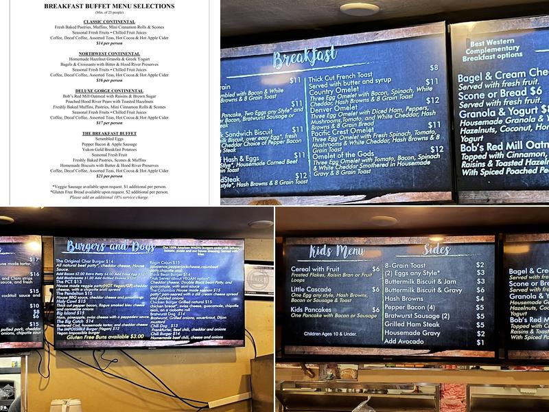 Bridgeside Menu