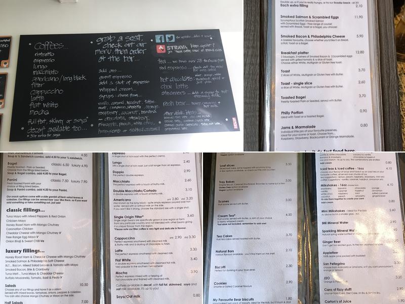 Tease Coffee Bar Menu