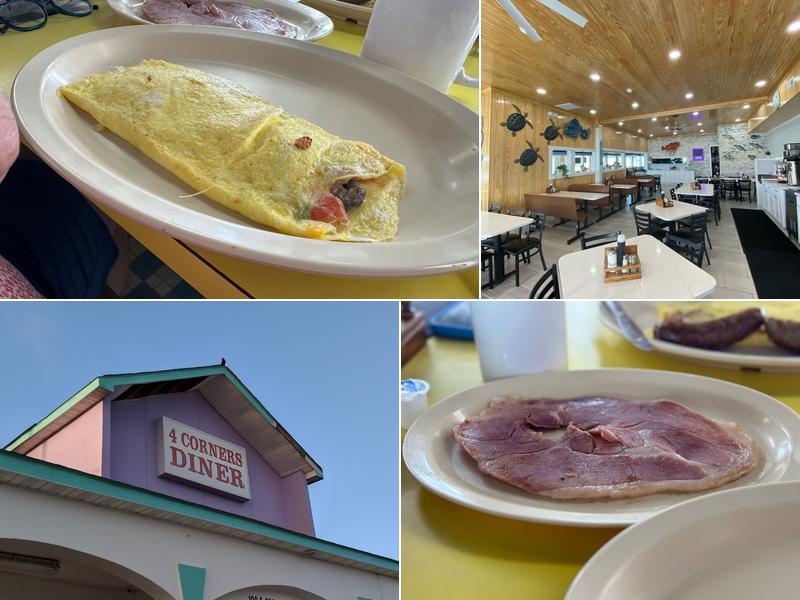 4 Corners Diner 100 E Fort Macon Rd, Atlantic Beach