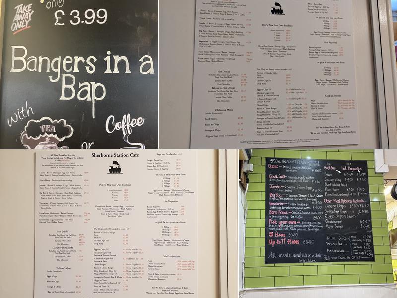 The Station Cafe Menu