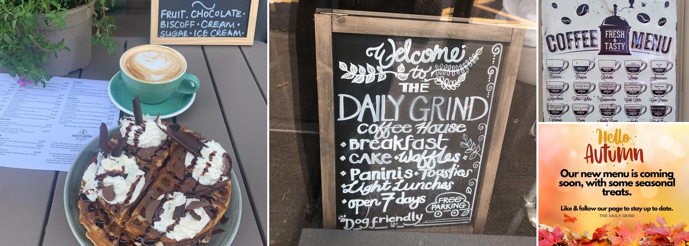 The Daily Grind Menu