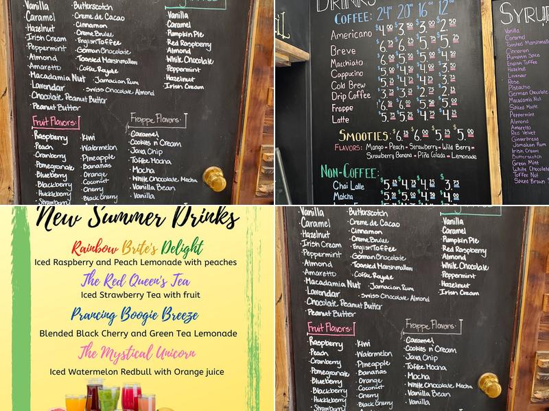 Door 204 Coffee Menu