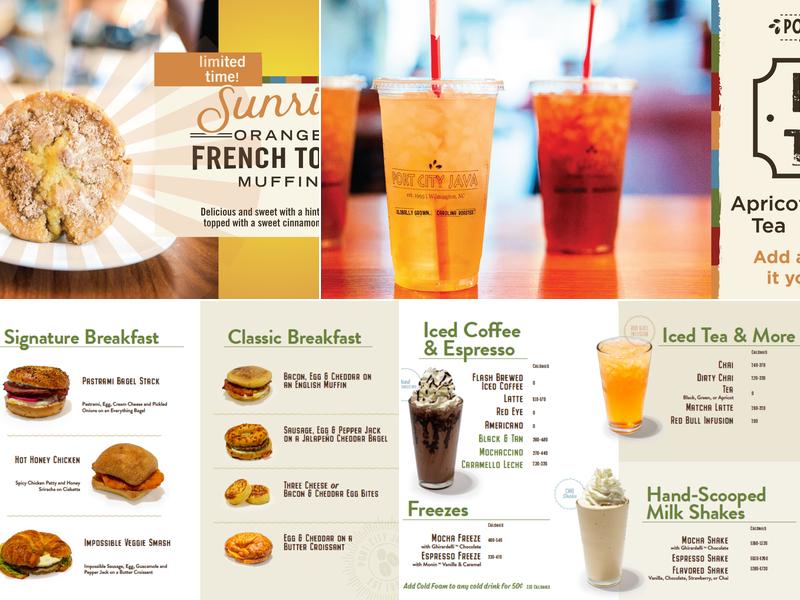 Port City Java Menu