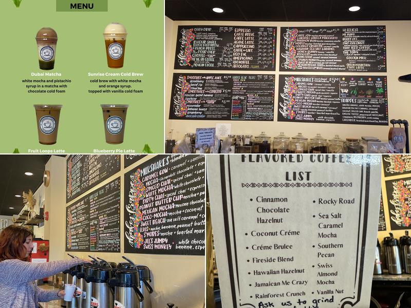 Grinders Caffè Menu