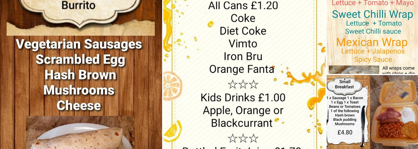 The Kettle Cafe & Bar Menu