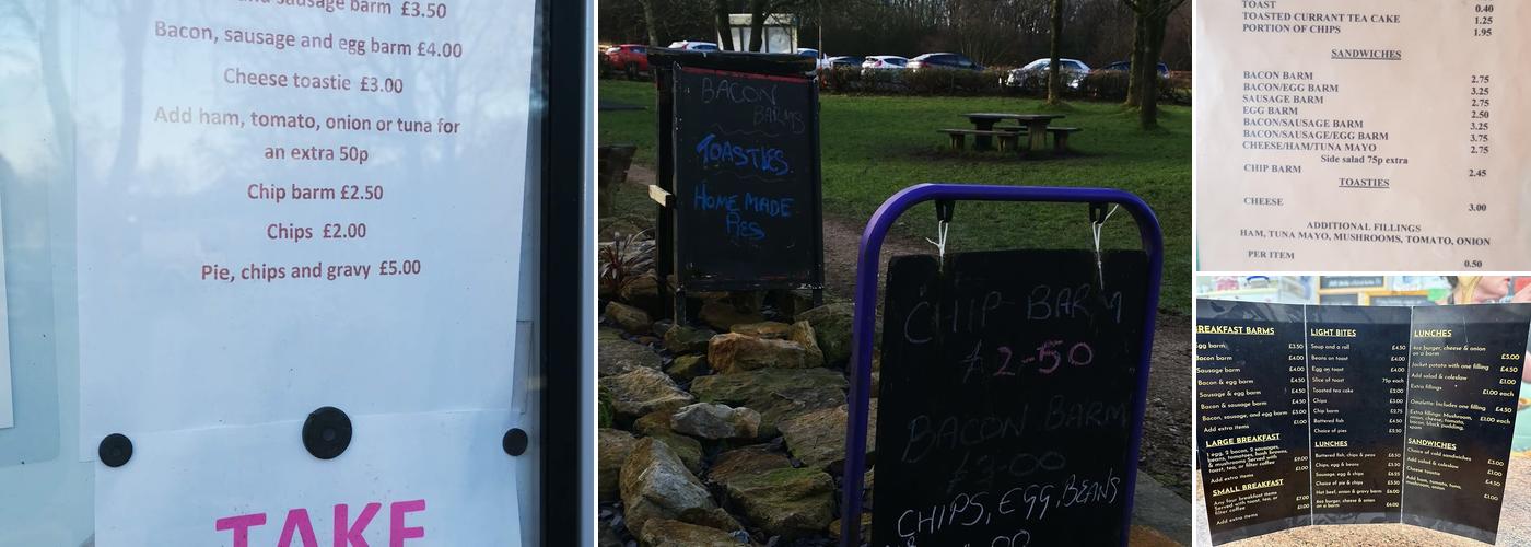 Ramblers Country Cafe Menu