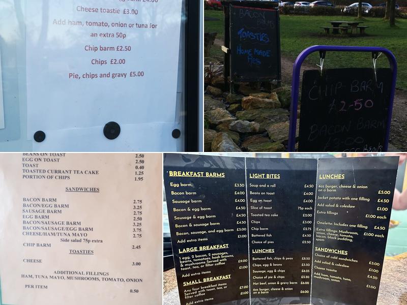 Ramblers Country Cafe Menu