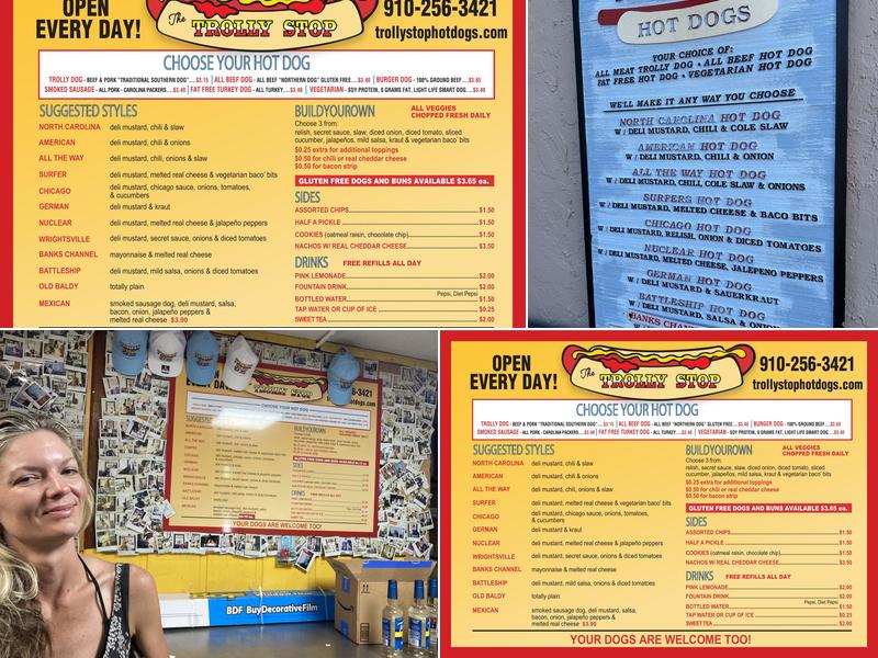 Trolly Stop Menu