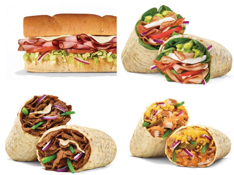 Subway Menu