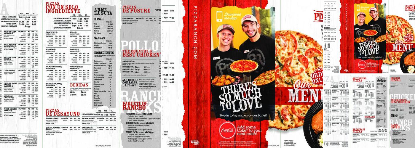 Pizza Ranch Menu