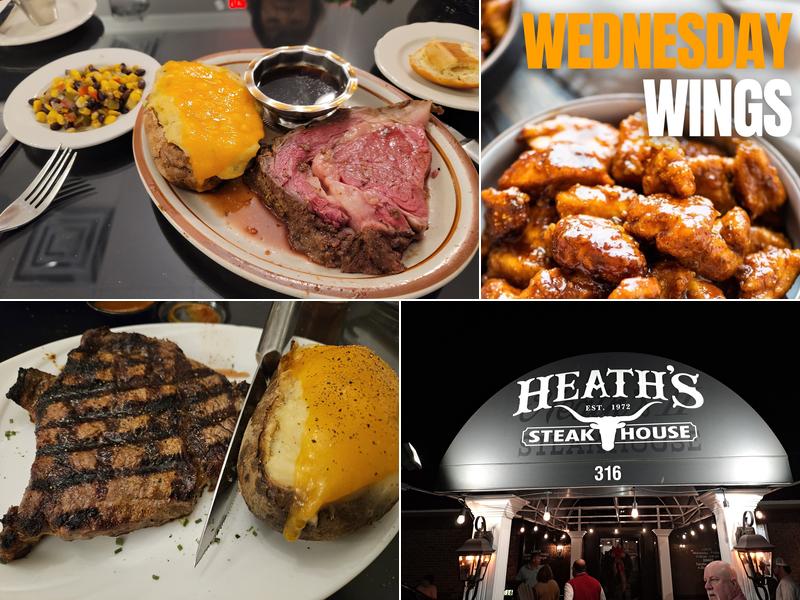 Heath's Steakhouse 316 S Powell Ave, Dunn