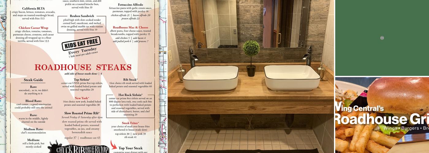 W.C. Roadhouse Grill Menu