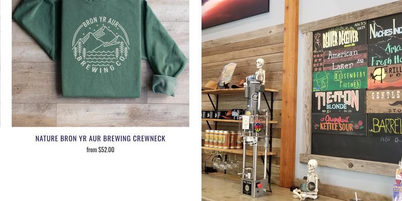 Bron Yr Aur Brewing Co Menu