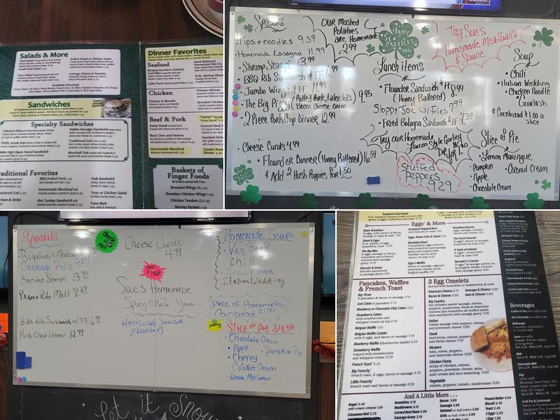 Kardohely's Family Restaurant Menu