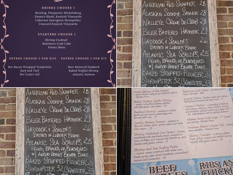 Hil-Mak Seafood Restaurant Menu