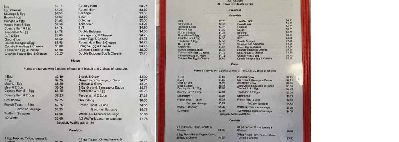 The Squeeze Box Menu