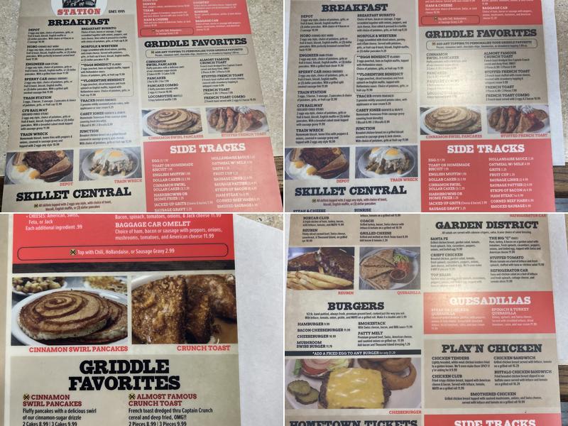 Breakfast station Menu