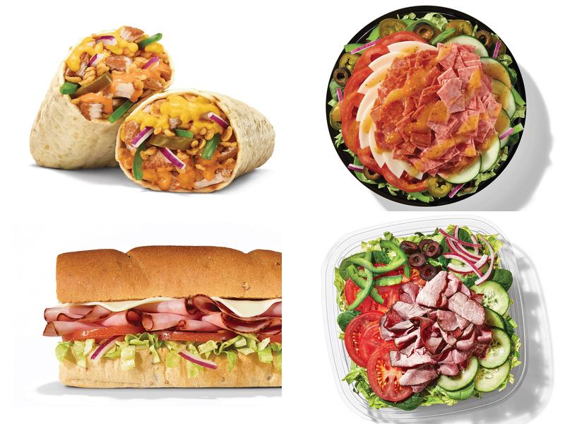 Subway Menu