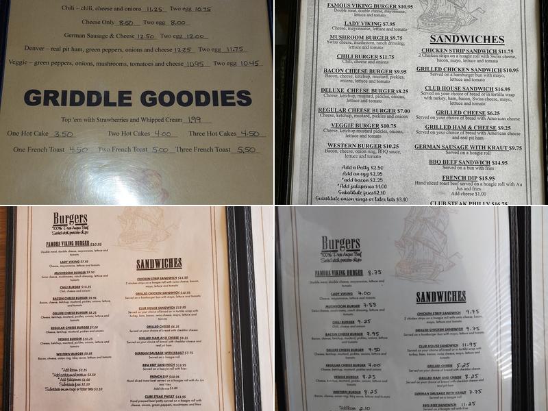Viking Drive-Inn Menu