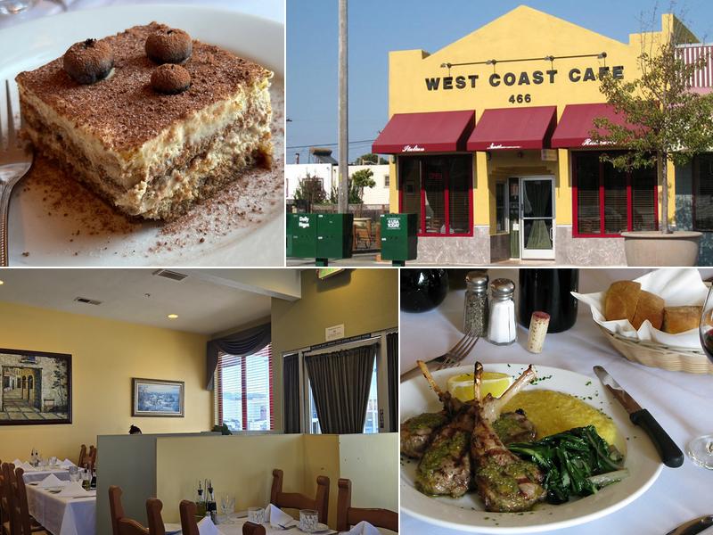 West Coast Cafe 466 San Mateo Ave, San Bruno