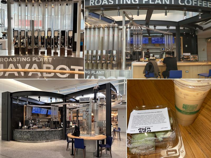 Roasting Plant Coffee 100 International Terminal Departures Level, Millbrae