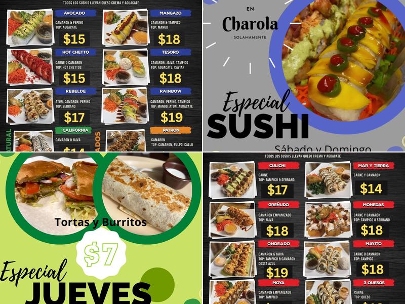 Mariscocos Culiacan Menu