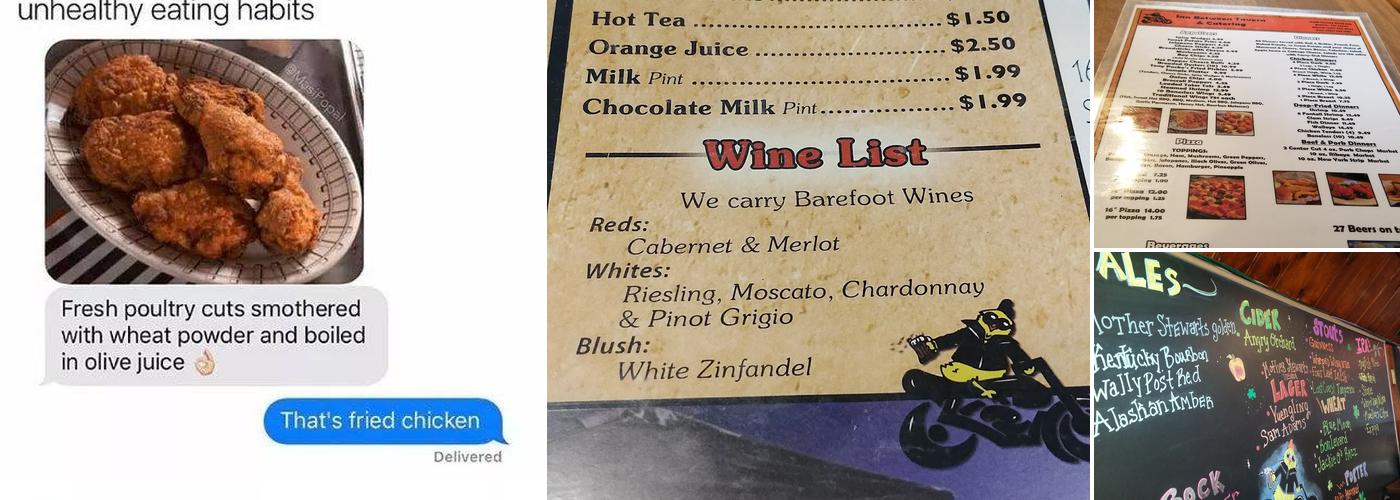 Inn Between Menu