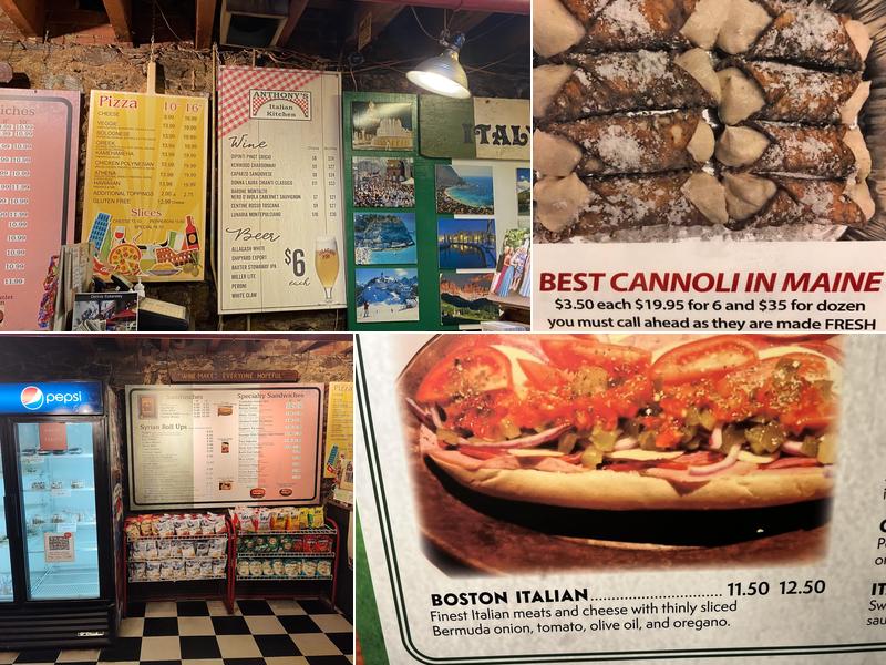 Anthony's Italian Kitchen Menu