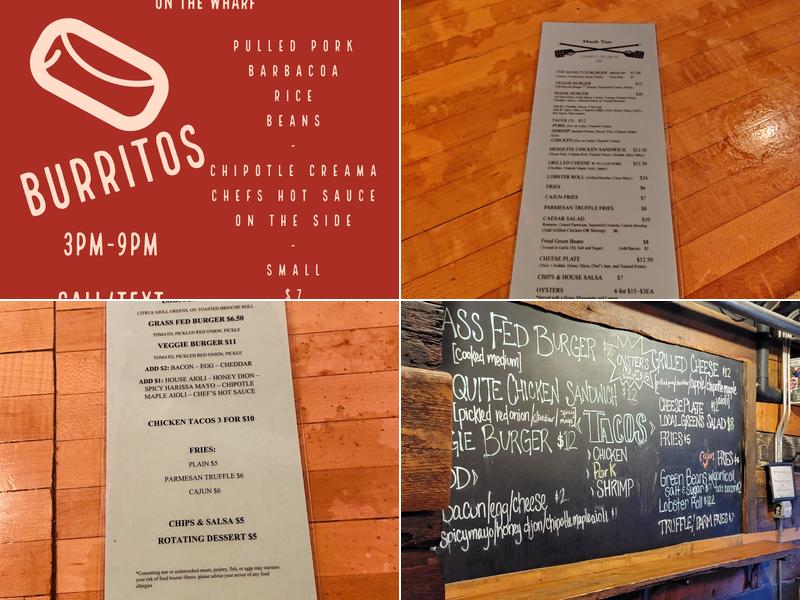 Portland Mash TUN Menu