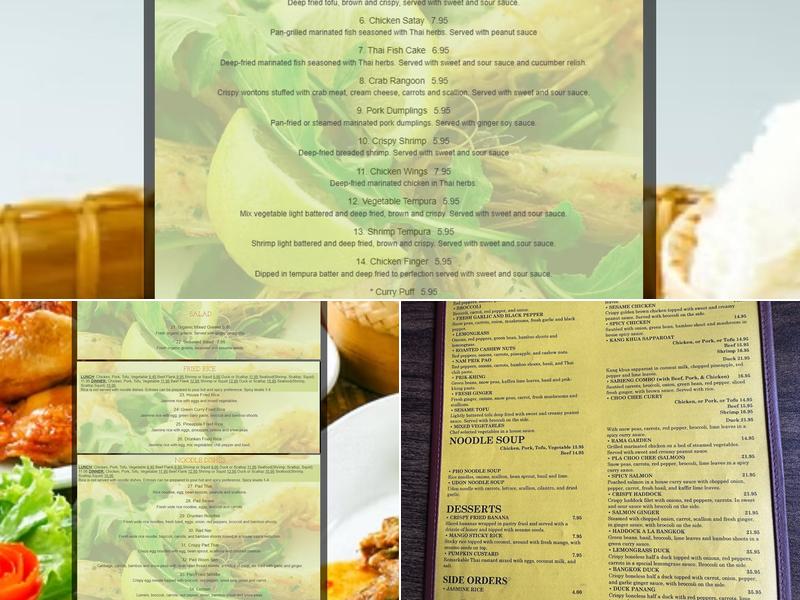 Sabieng Menu