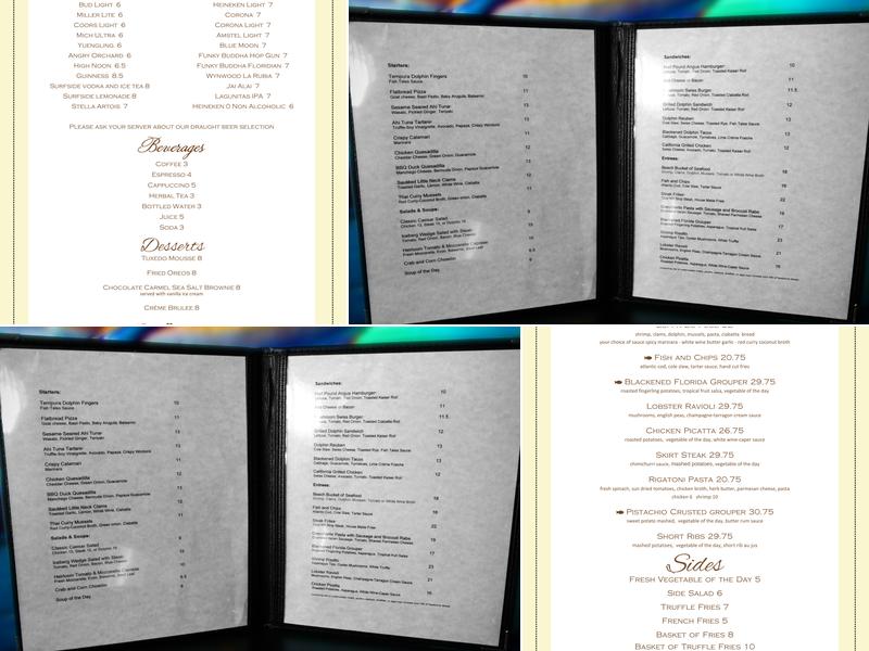 Fishtales On 33rd Menu