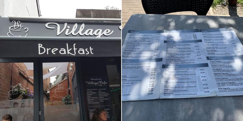 Village Cafe Menu