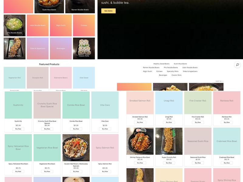 Wabi Sabi Express Menu