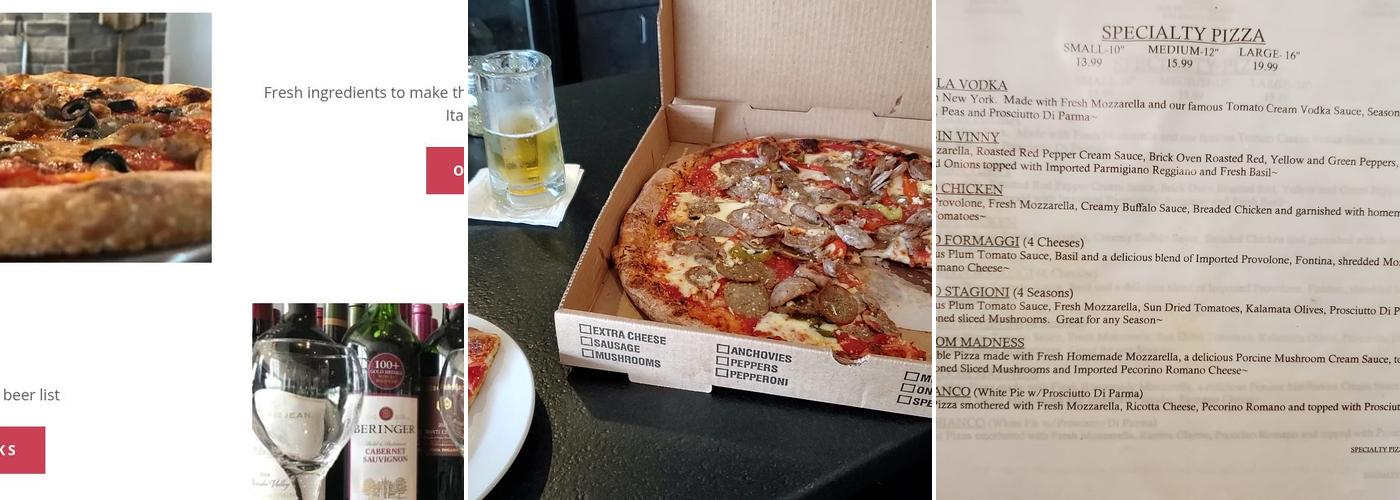 The Brick Oven Pizza Company Menu