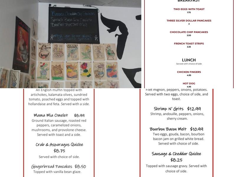 Sammy J's Menu