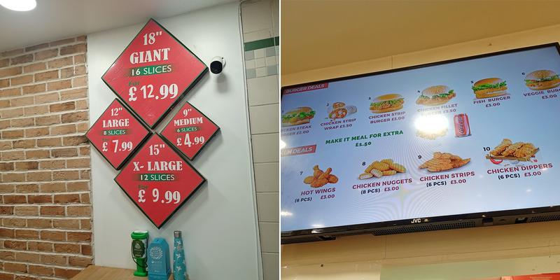 Pizza Bella Hounslow Menu