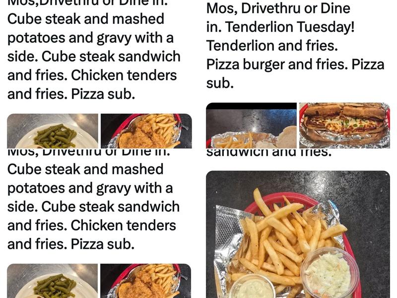 Fish-Mo's Menu