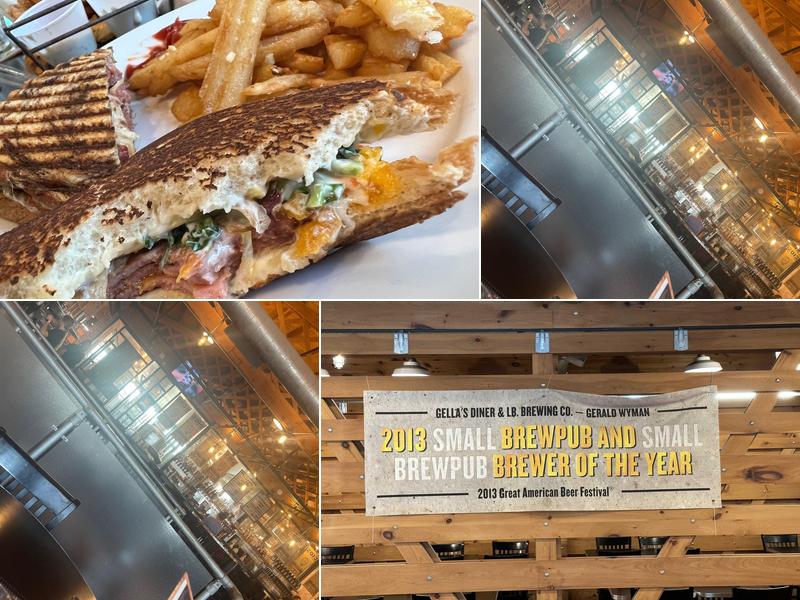 Gella's Diner and LB Brewing